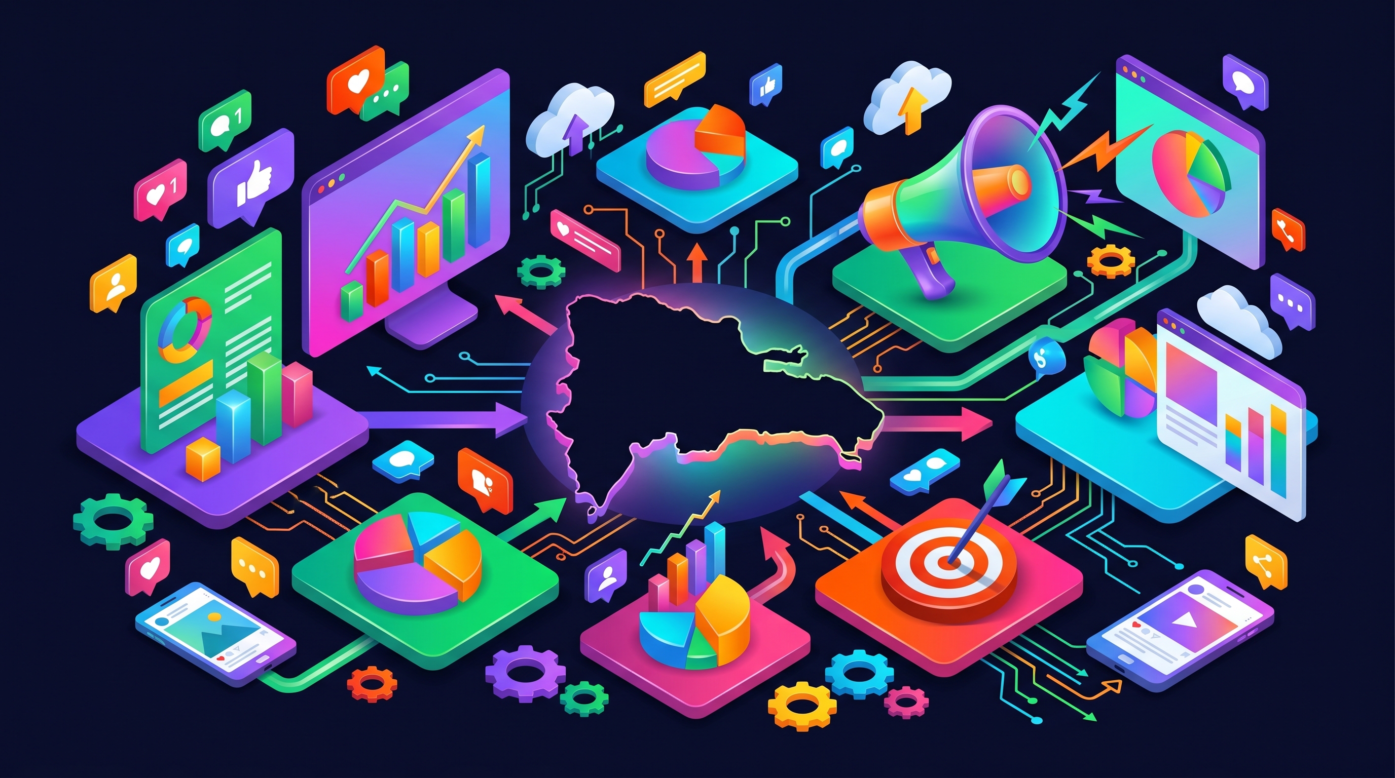 Marketing digital en República Dominicana — ecosistema completo para negocios en RD